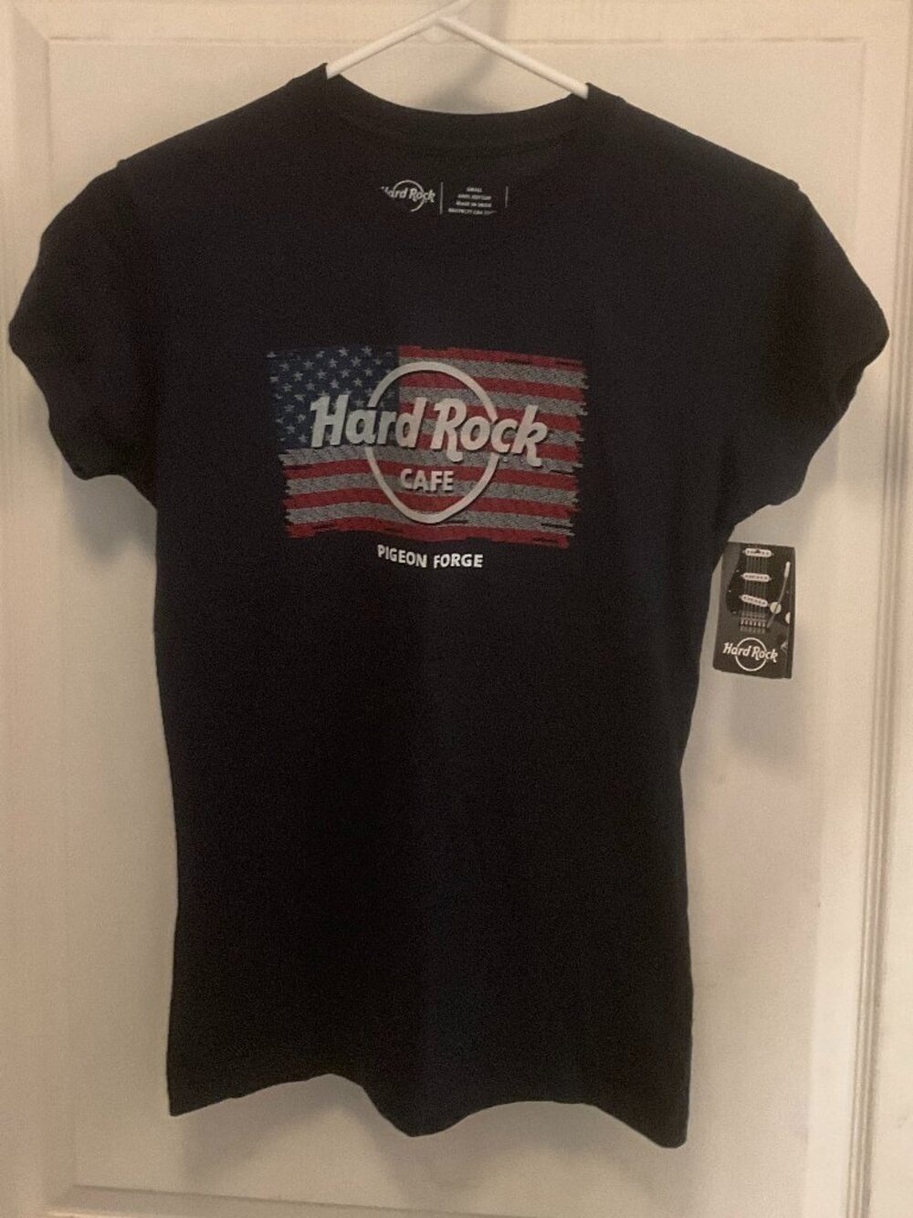 Men's (Unisex) Navy Blue Hard Rock Cafe T-Shirt